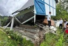 Arunachal: Landslide Wreaks Havoc at Govt. Higher Secondary School at Raga
