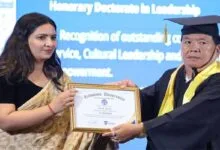 Arunachal: Former IPR Director Onyok Pertin Conferred Honorary Doctorate by Hawkins University, USA