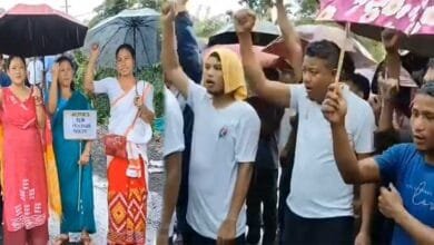 Assam: Road Blockade in Jonai as TMPK Demands Justice for Slain Mising Youth