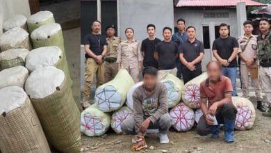 Arunachal: Seppa Police Bust Ganja Trafficking Network, 210 Kgs Seized; 3 Arrested