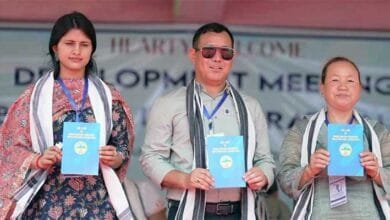 Arunachal: MLA Nabam Vivek Inaugurates Panchayat Bhawan at Gunku Khamir, Promotes Indigenous Architecture