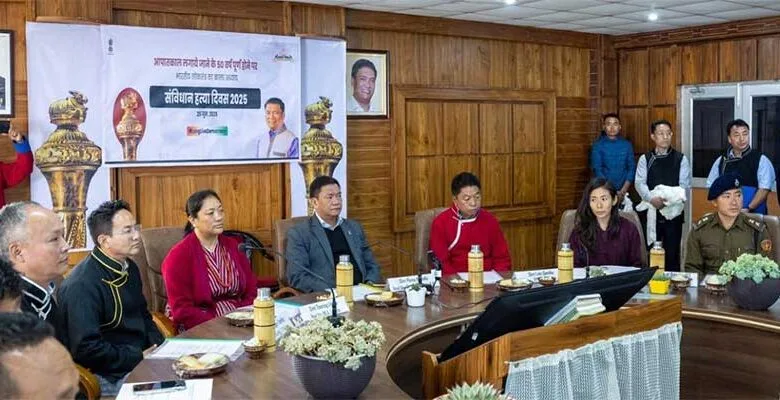 Samvidhan Hatya Diwas Observed across Arunachal Pradesh