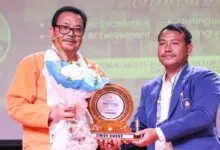 Arunachal: Chowna Mein Honours Young Achievers at ATKSSU’s 3rd Annual Felicitation Programme in Namsai