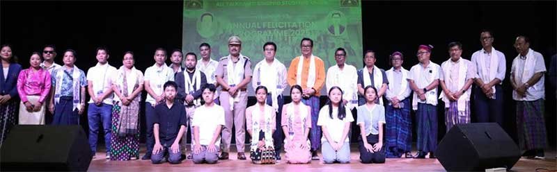 Arunachal: Chowna Mein Honours Young Achievers at ATKSSU’s 3rd Annual Felicitation Programme in Namsai