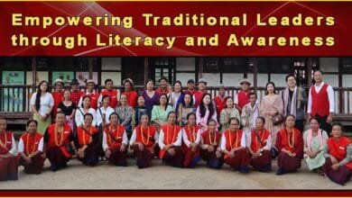 Arunachal: DC Inaugurates Basic English Course for Gaon Buras, Gaon Buris of Diibo Village