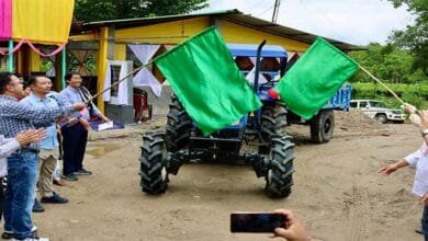 Arunachal: Gabriel Wangsu Inaugurates Custom Hiring Center under NMEO-OP at Gorubanda, Banderdewa