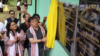 Arunachal: Hage Appa Inaugurates Panchayat Bhawan and Community Well in Kalung ZPC, Ziro