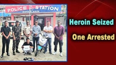 Arunachal: Heroin Seized in Swift Police Raid at Naharlagun’s Damsite; One Arrested