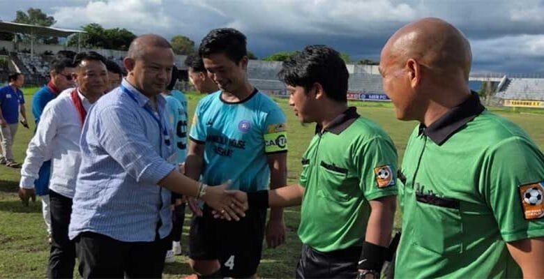 Arunachal: Moyong Kicks Off 3rd Edition of Independence Cup Football Tournament in Pasighat
