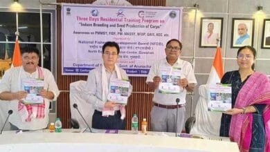 Arunachal: Three-Day Training on Induced Breeding and Carp Seed Production Begins in Namsai