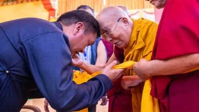 Arunachal Pradesh CM Pema Khandu Attends Dalai Lama’s Spiritual Gathering in Ladakh