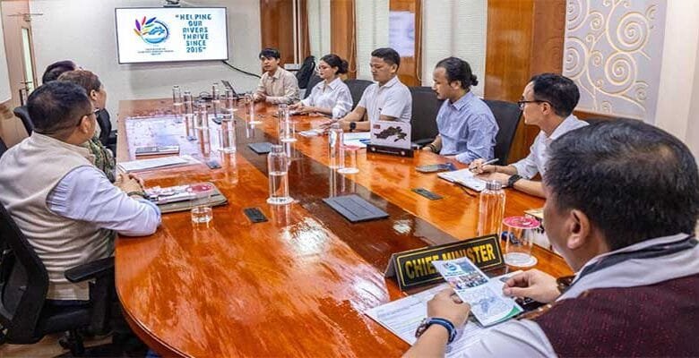 Arunachal: YMCR Delegation Calls on CM Khandu, Seeks Stronger River Protection Measures