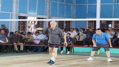 Arunachal: Governor Participates in National Sports Day Celebration at Rajiv Gandhi University