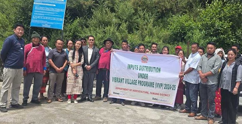 Arunachal: Horticulture Awareness & Input Distribution Programme Empowers Farmers in Kidphyel under Vibrant Village Programme