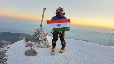Arunachal’s Kabak Yano Scales Europe’s Highest Peak, Mount Elbrus; Governor Hails Her Feat