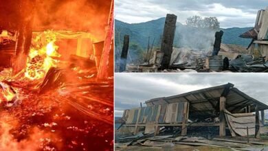 Arunachal: Major Fire Devastates 7 houses in Tirap’s Lazu Village
