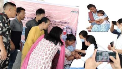 Arunachal: DC Oli Perme Launches Measles-Rubella Vaccination Campaign in Lower Subansiri