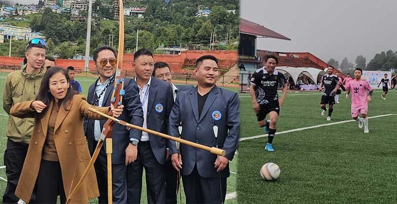 Arunachal: Three-Day National Sports Day Celebrations Begin at Tawang with Archery, Football & Community Spirit