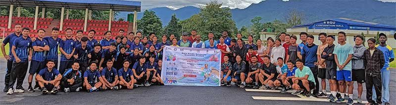 Arunachal: Rajiv Gandhi University Launches National Sports Day 2025 Celebrations with Aerobics, Zumba, and Volleyball Match
