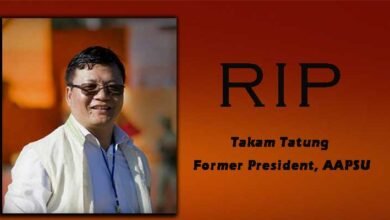 Arunachal: Former AAPSU President Takam Tatung Passes Away After Prolonged Illness