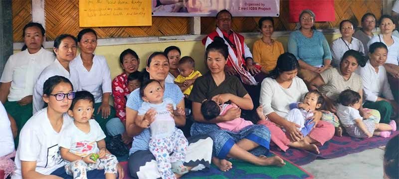 Arunachal: World Breastfeeding Week 2025 Observed Across Ziro with Community-Centric Outreach