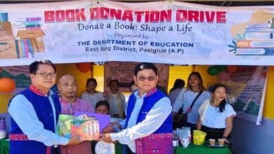 Arunachal: Over 1,000 Books Donated in East Siang’s Independence Day Book Drive to Promote Reading Culture