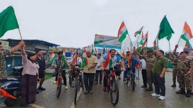 Arunachal: Tiranga Yatra & Cycle Rally in Namsai Inspires Unity, Patriotism Under ‘Har Ghar Tiranga’ Campaign