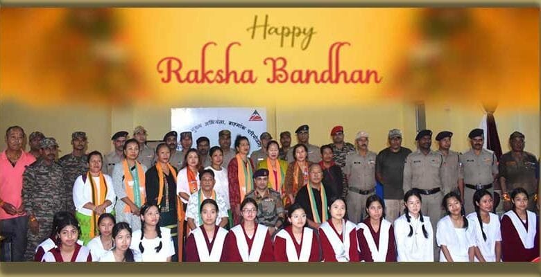 Arunachal: Pasighat Women and Students Celebrate Raksha Bandhan with BRO’s Project Brahmank Personnel