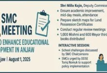 Arunachal: Anjaw District Holds SMC Chairpersons' Meet to Boost Education