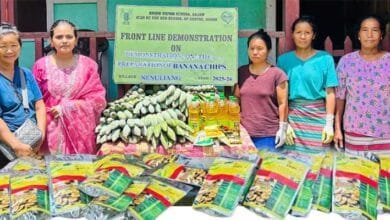 Arunachal: KVK Anjaw Empowers Tribal Women with Banana Chips Production Training to Boost Rural Entrepreneurship