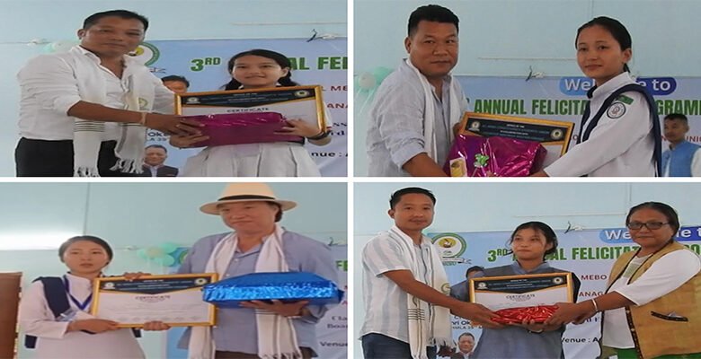 Arunachal: AMCSU & IMWK Felicitate 48 Topper Students from Mebo Sub-Division; MLA Oken Tayeng Lauds the Initiative