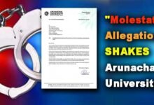 Assistant Professor Arrested for Alleged Molestation at Arunachal University of Studies