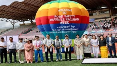Arunachal: Road Safety Awareness Week Inaugurated in Papum Pare
