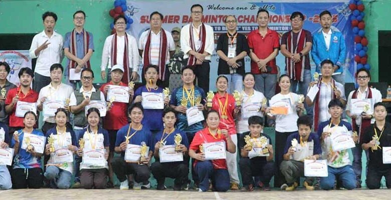 Arunachal: Summer Badminton Championship Concludes in Daporijo with Call for ‘No to Drugs, Yes to Badminton’