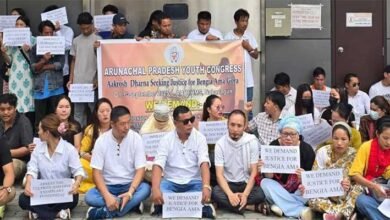 Arunachal: Youth Congress Stages ‘Aakrosh Dharna’ at TRIHMS Over Alleged Medical Negligence Death