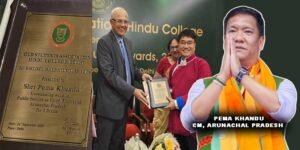 Arunachal CM Pema Khandu Honoured with ‘Outstanding Public Service Award’ by Hindu College Alumni Association