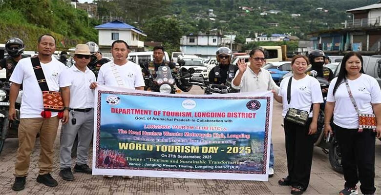 Arunachal: World Tourism Day Celebrated in Longding