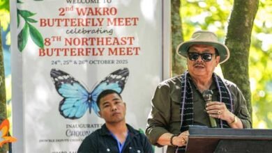 Arunachal: Chowna Mein Stresses Sustainable Tourism in Wakro butterfly meet
