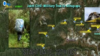 Arunachal: Joint Civil–Military Trek to Athupopu Set to Begin from Anini on October 12