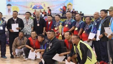 Arunachal: 4th NE Masters TT Championship Concludes in Pasighat