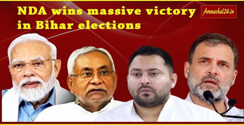 NDA Sweeps Bihar Polls With 202-Seat Landslide