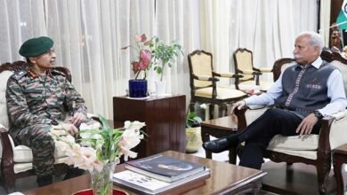Eastern Army Commander Meets Arunachal Governor