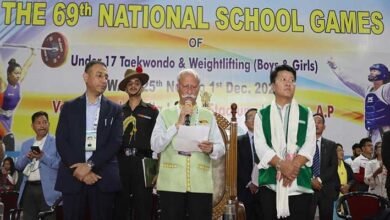 Arunachal: Governor Opens 69th National School Games in Itanagar