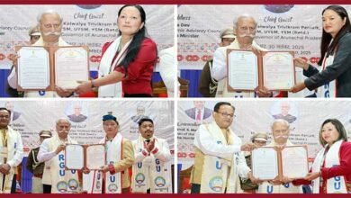 Arunachal: Governor Presides Over RGU 23rd Convocation