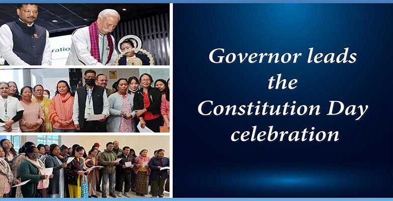 Arunachal: Governor leads the Constitution Day celebration