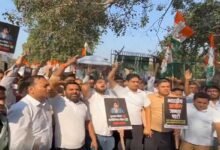 Youth Congress Protests in Delhi over ‘Vote Theft’ in Haryana Polls