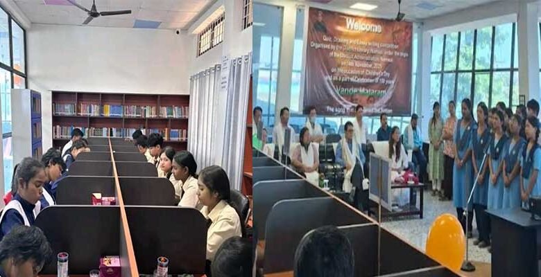 Arunachal: Namsai Students Celebrate Children’s Day at District Library
