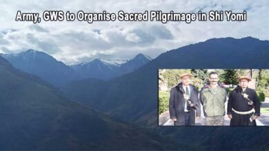 Arunachal: Army, GWS to Organise Sacred Pilgrimage in Shi Yomi