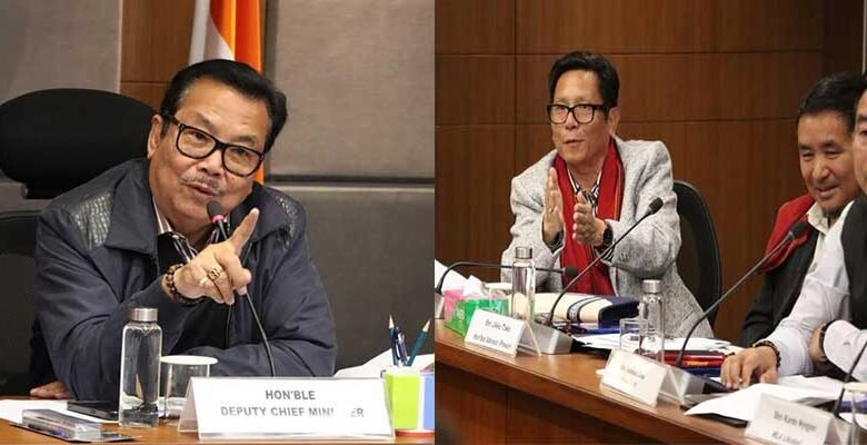 Dy CM Reviews Power Transmission Projects in Arunachal