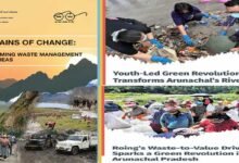 Arunachal: Centre Recognises YMCR’s River Cleanup Efforts